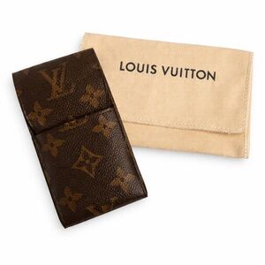 Louis Vuitton Monogram Cigarette Case / Holder Brown Canvas